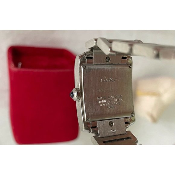 CARTIER Ladies Watch TANK FRANÇAISE Model 2465 - Picture 8 of 11